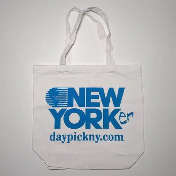 NEW YORKER 토트백 화이트
