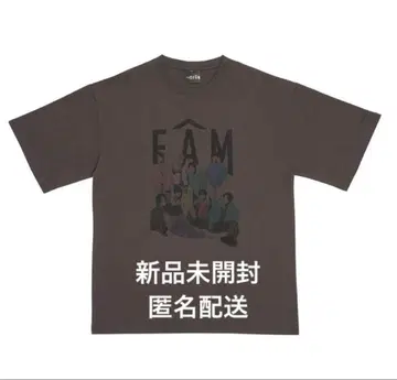 [미개봉 새상품] timelesz FAM 티셔츠 차콜 그레이