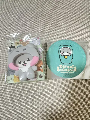 고니니 랜덤 PVC 사진 폴더 코스터