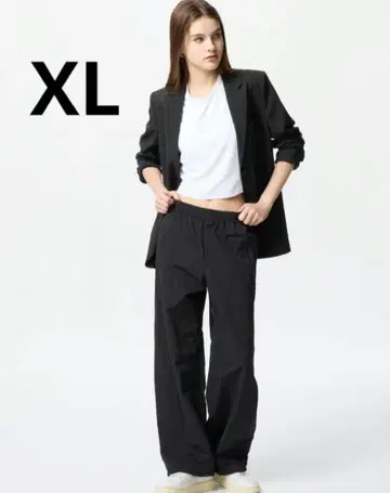 유니클로 기어 팬츠 블랙 XL