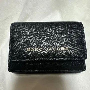 MARC JACOBS 블랙 3단 폴더형 지갑