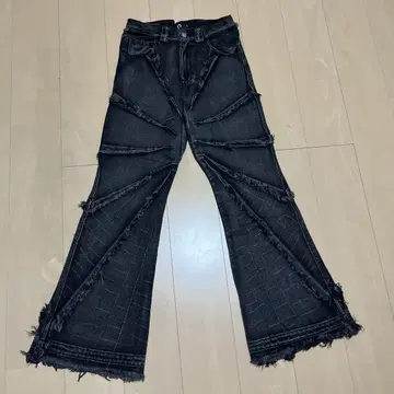 사이비스트 플레어 웹데님 블랙