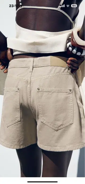 ZARA MOM FIT 숏팬츠