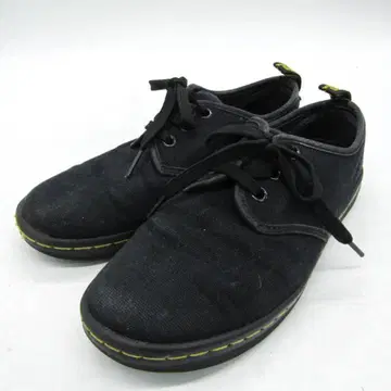 Dr.Martens 블랙 스니커즈 SOHO EU37 캔버스