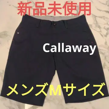Callaway 남성용 M 사이즈 하프 팬츠 미사용 새상품