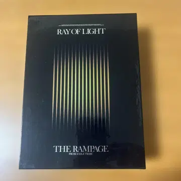 RAY OF LIGHT THE RAMPAGE 라이브 DVD 초회 한정판