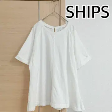 SHIPS 쉽스 반팔 티셔츠 화이트 티셔츠
