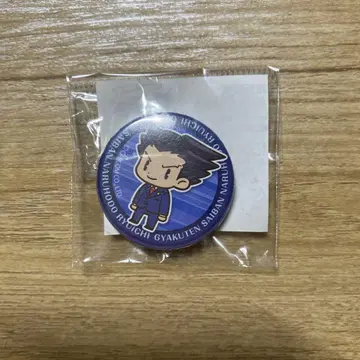 역전재판 캔뱃지 나루호도 CAPCOM