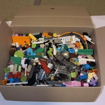 LEGO 블록, 블록 부품 등 60 Size 종이상자 묶음 판매 세트