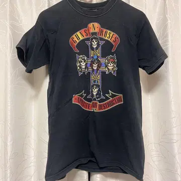 GUNS N' ROSES 밴드 락 티셔츠