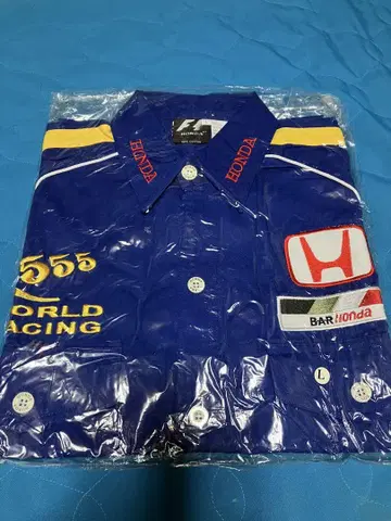 F1 LUCKY STRIKE BAR HONDA 중국 GP 반팔 팀 셔츠