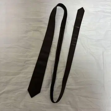 agnis b. 아녜스 베 가죽 넥타이 내로우 타이