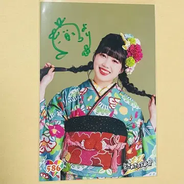 요시카와 히요리 브로마이드 친필 사인 포함 586