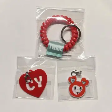 TWICE 팝업 한정판 워크숍 코일 키링