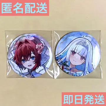 ART OF NIJISANJI 랜덤 매트 금박 캔뱃지 리제 앙쥬