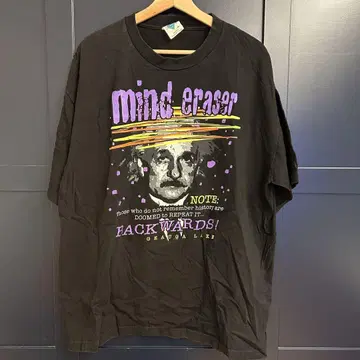 90's 아인슈타인 Mind eraser 셔츠