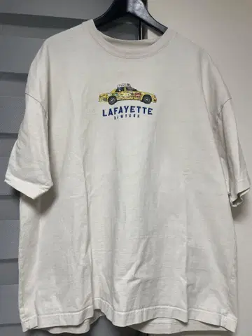 라파예트 lafayette x cm 자동차 프린트 티셔츠