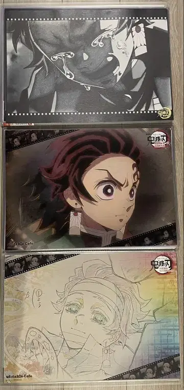 귀멸의 칼날 ufotable DINING cafe 런치 매트 탄지로