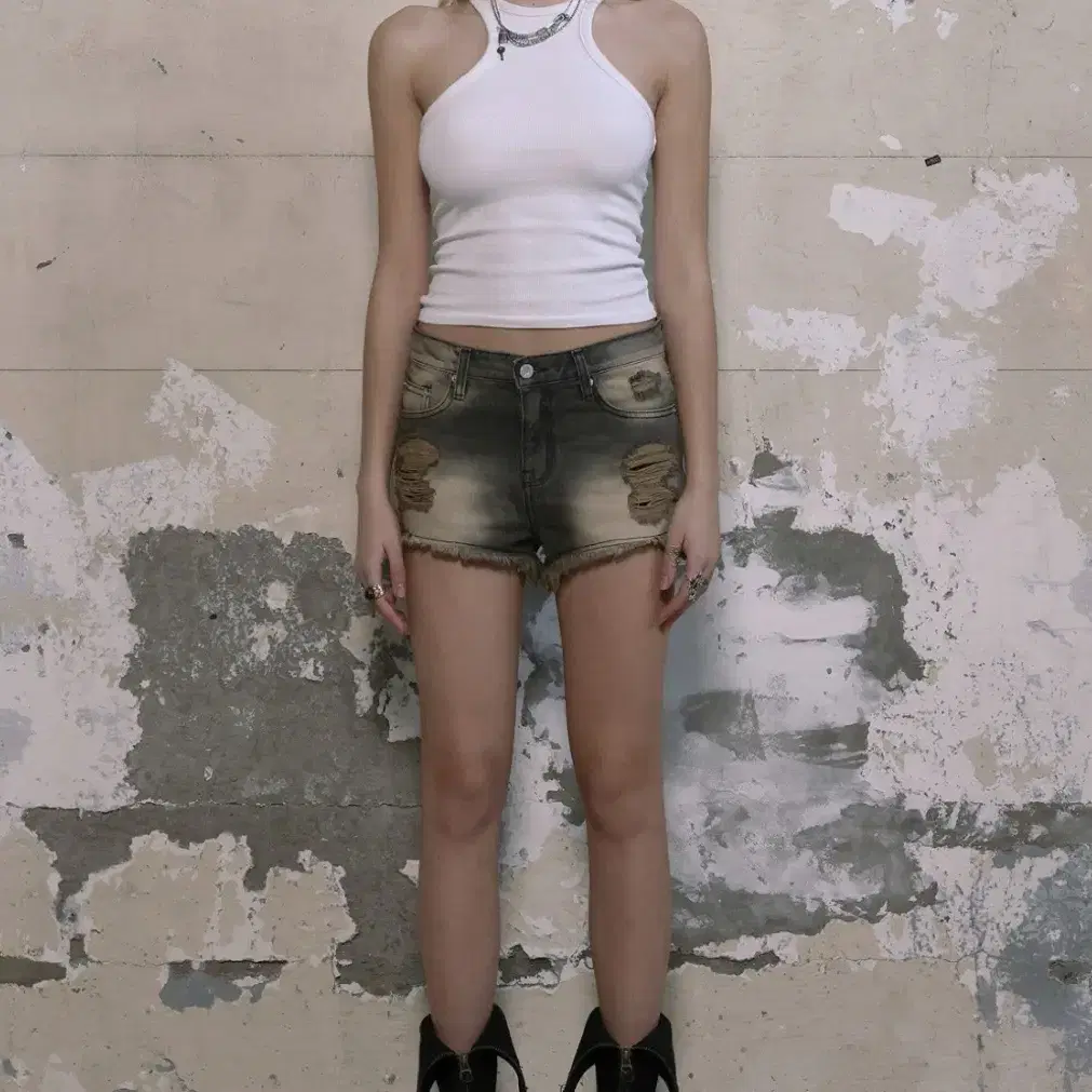 bohemian seoul Damage Washig Shorts ボヘムソ bohemian seoul Damage Washig Shorts ボヘムソ bohemian seoul
