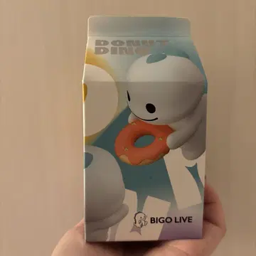 BIGO LIVE Donut Dino 모니터 피규어