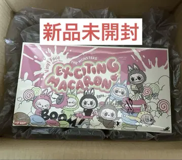Popmart THE MONSTERS 마카롱 봉제 인형 Labubu