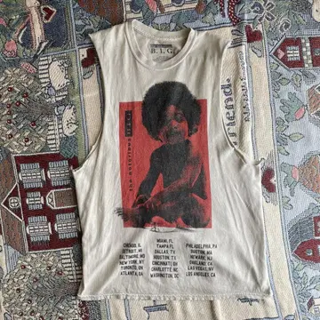 [ USED ] vintage tank top notorious