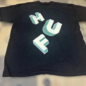 HUF 블랙 티셔츠 XL