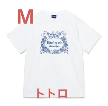 BoTT ANGEL TEE WHITE 보트 셔츠 M 엔젤