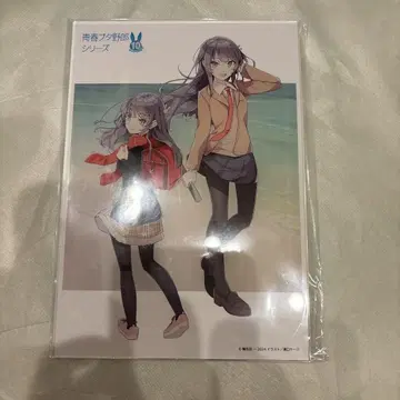 청춘 돼지 사쿠라지마 마이 아크릴 플레이트
