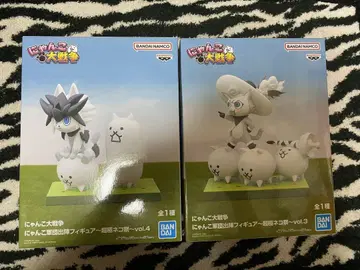 냥코 대전쟁 피규어 세트 vol.3 & vol.4