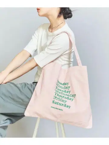 beej 토트백 핑크