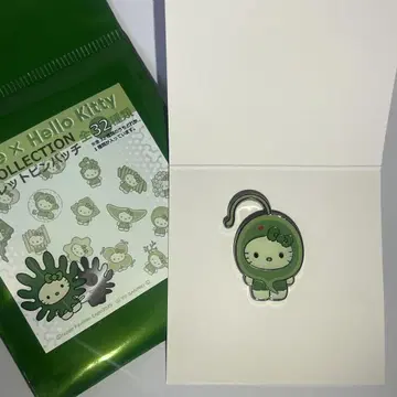 모 키티 핀 배지 우치와히게무시속 기가스종