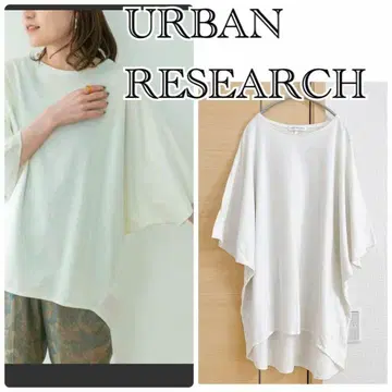 URBAN RESEARCH 어반 리서치 돌먼 슬리브 T셔츠