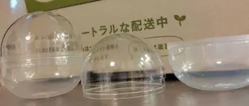 빈 캡슐 투명+반투명 50개 가챠가챠 캡슐