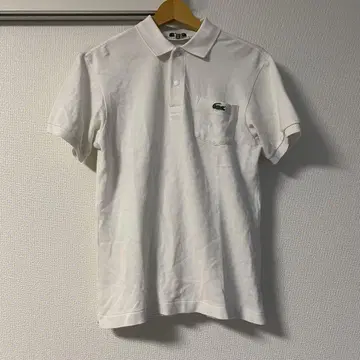 Lacoste 라코스테 별주 피케 셔츠 S 상당 화이트