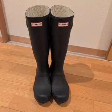 HUNTER 블랙 장화
