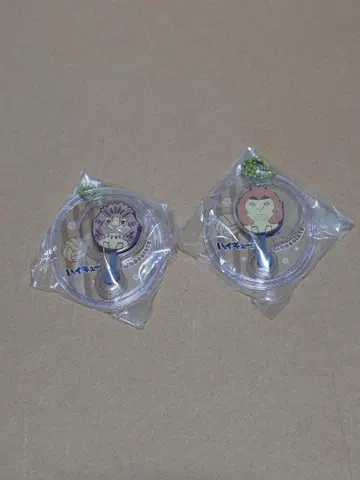하이큐!! 보쿠토 코타로 아카아시 케이지 초콜릿 마스코트 참 2개