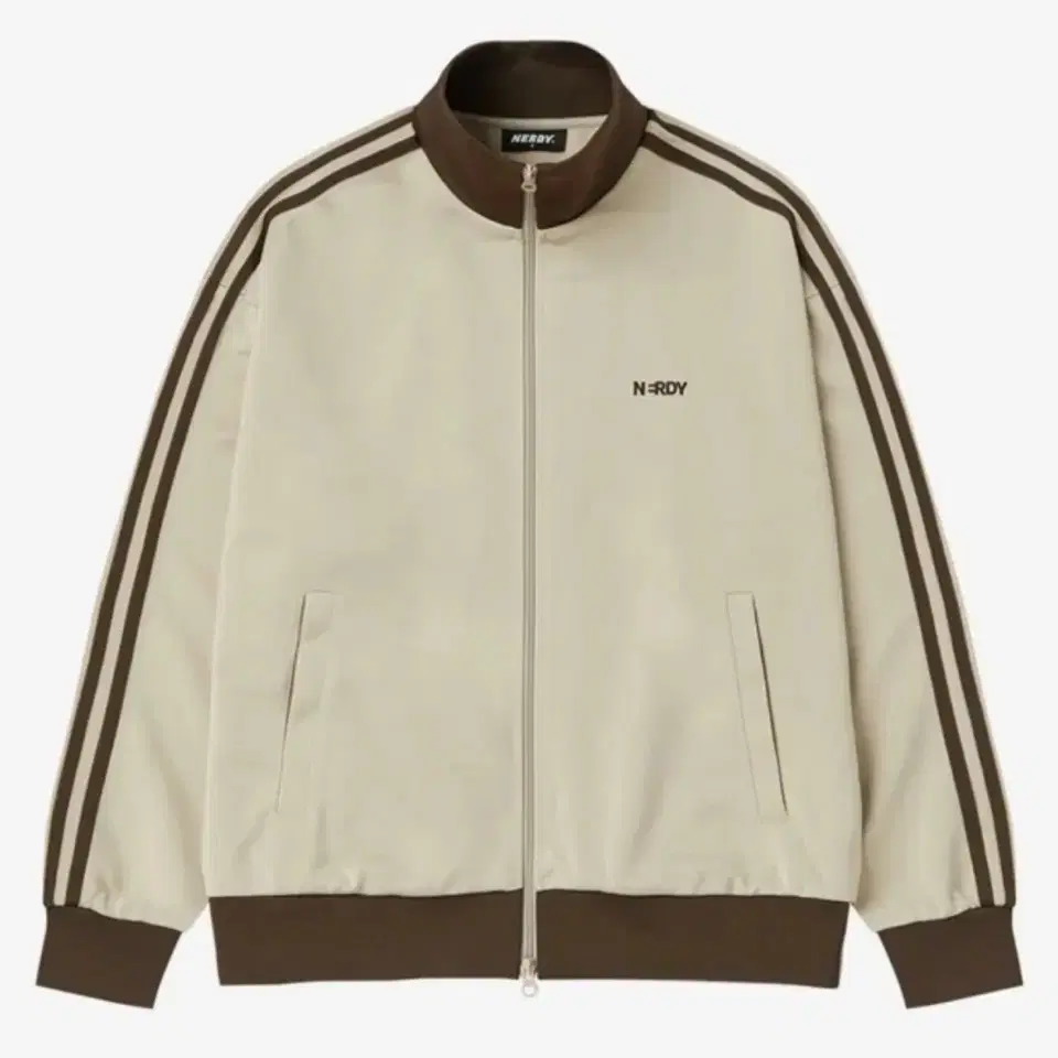NERDY | 널디 Nerdy Jacquard Tape Track Top Jersey on Bunjang