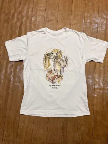THE NORTH FACE 아트 프린트 티셔츠 XL