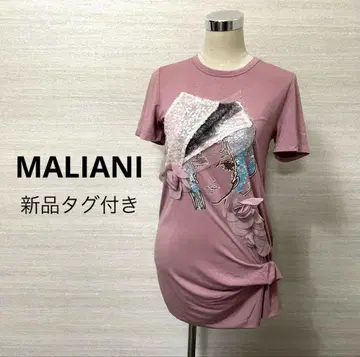 MALIANI 마리아니 티셔츠 튜닉 비대칭 나이agai