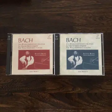 4CD 바흐 평균율 클라비어 곡집 제1권 및 제2권 스캇 로스