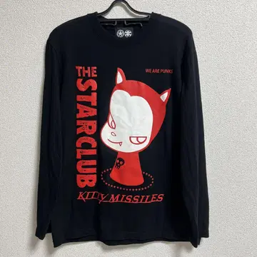 THE STAR CLUB KITTY MISSILES 긴팔 티셔츠