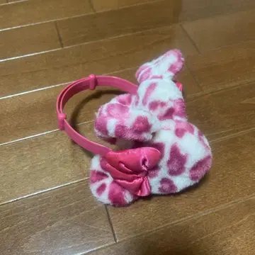 디즈니 레오파드 무늬 귀도리