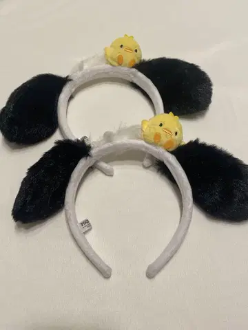 산리오 머리띠 포차코 2개 세트