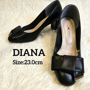 새상품급 다이애나 DIANA 리본 펌프스 23cm