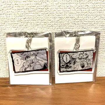 TSUTAYA '가치액터' 아크릴 키링 아크링 키링 2개
