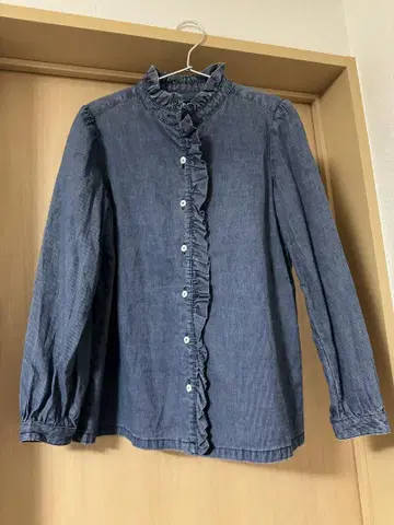 A.P.C. 데님 블라우스