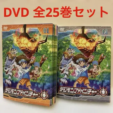 디지몬 어드벤처 DVD 1-25권 전권 세트