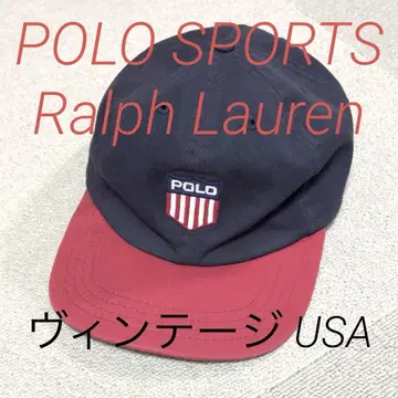 POLO SPORTS Ralph Lauren USA 캡 레어템
