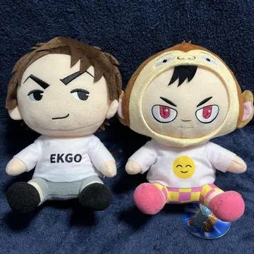 EIKO!GO!! 앉아있는 봉제 인형 카노 에이코 에이키 GIGO 한정판